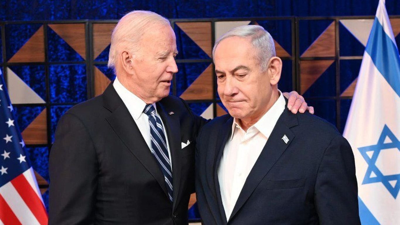 Ông Biden và ông Netanyahu trong cuộc gặp tại Israel vào tháng 10/2023. Ảnh: Getty