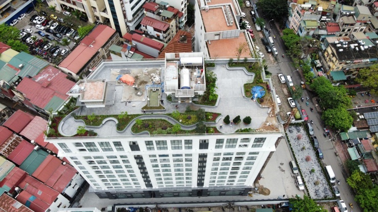 Dự án đang được môi giới chào bán các căn hộ chung cư với giá từ 110-150 triệu đồng/m2.