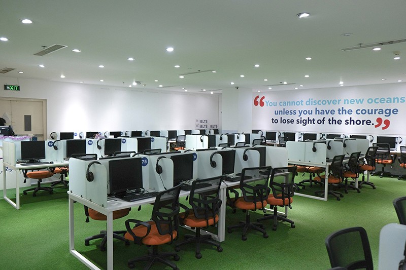 Trung tâm đầu tư hệ thống máy tính cao cấp dành cho mọi học viên.