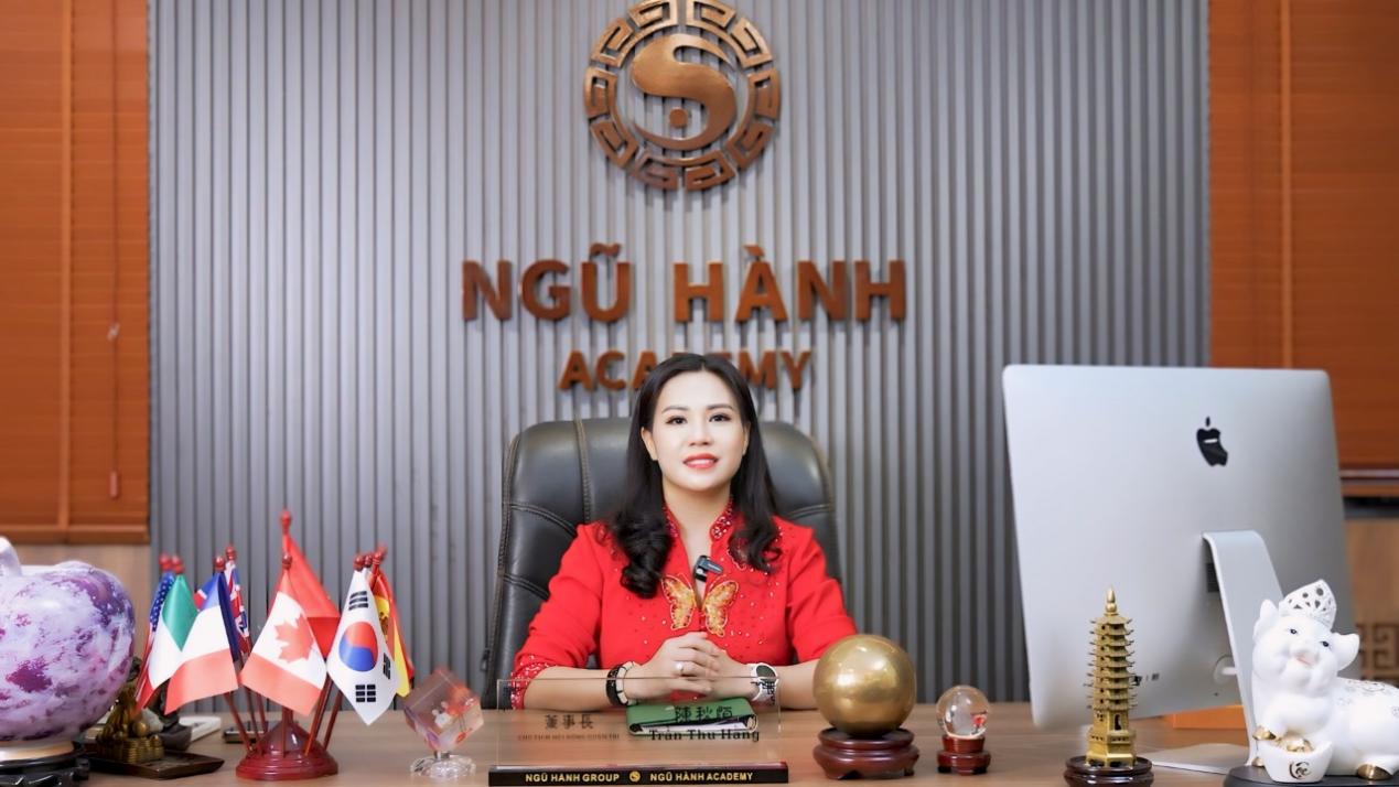 Bà Trần Thu Hằng, Chủ tịch Hội đồng quản trị Ngũ Hành Group