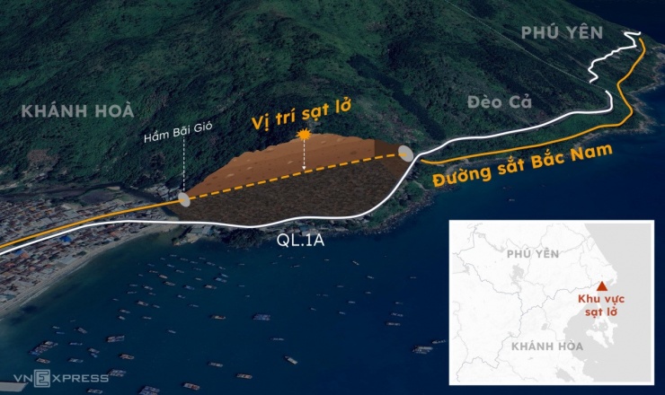 Khoan 23 m núi gia cố hầm đường sắt nối Phú Yên và Khánh Hòa - 2