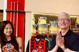 Tim Cook gặp gỡ Suboi