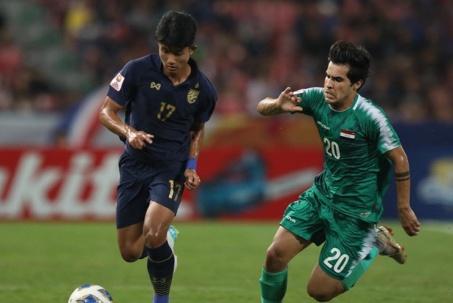 Trực tiếp bóng đá U23 Iraq - U23 Thái Lan: Suýt nữa là 3-0 cho U23 Thái Lan (U23 châu Á) (Hết giờ)