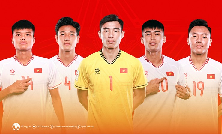 Ban cán sự U23 Việt Nam ở giải U23 châu Á 2024.