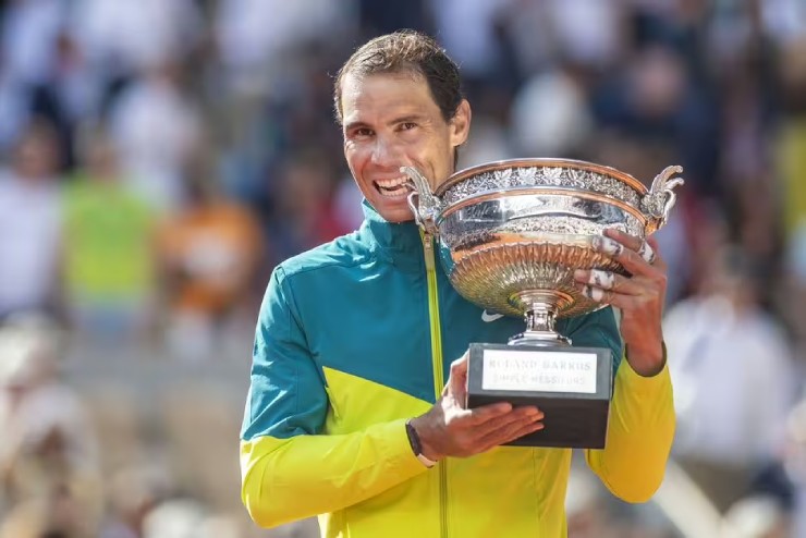 Nadal thể hiện được cái uy của người từng 14 lần lên ngôi Roland Garros