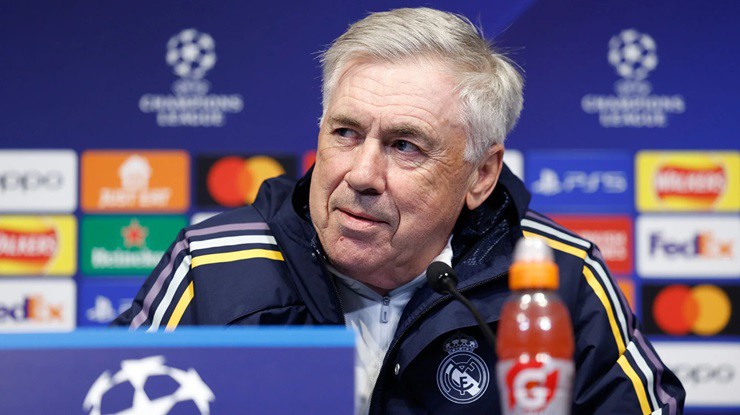 HLV&nbsp;Ancelotti tỏ ra tự tin