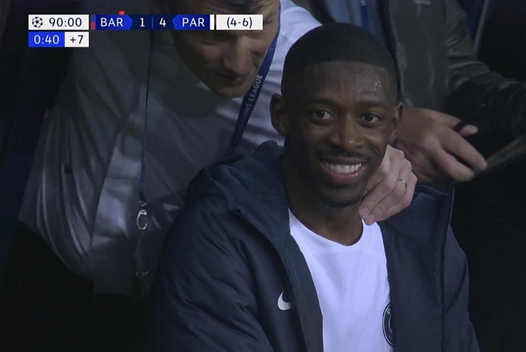 Nụ cười của Dembele như nhát dao cứa vào tim các fan Barcelona