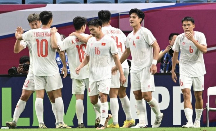 U-23 Việt Nam đã có khởi đầu ấn tượng tại giải U-23 châu Á. ẢNH: AFC