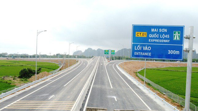 Hai nút giao trên cao tốc Mai Sơn - quốc lộ 45 hoạt động từ 19/4 - 5