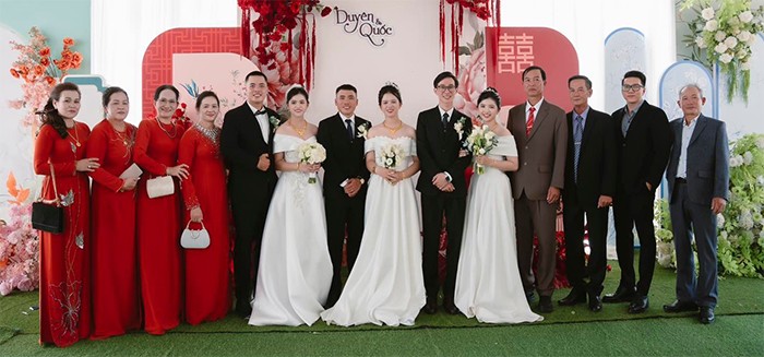 Lâm Đồng: Ba chị em gái cưới cùng một ngày vì lý do đặc biệt - 2