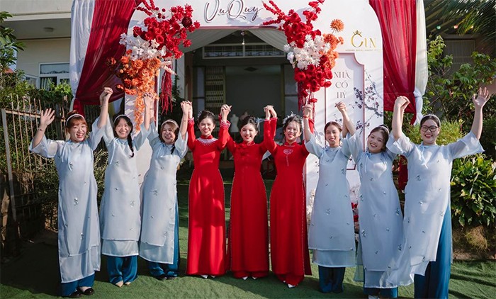 Lâm Đồng: Ba chị em gái cưới cùng một ngày vì lý do đặc biệt - 6