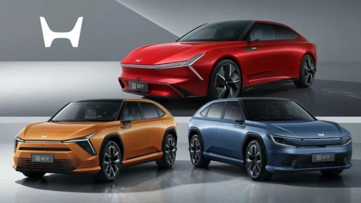 Honda đã công bố mở rộng dòng sản phẩm tại thị trường Trung Quốc với sáu mẫu xe điện mới cho dòng xe điện Ye Series của mình. Ảnh: Honda.