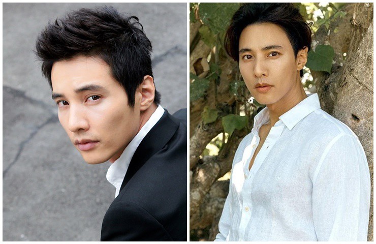 Won Bin (46 tuổi) nổi lên từ bộ phim &#34;Trái tim mùa thu&#34; với gương mặt sáng, đầy cuốn hút.
