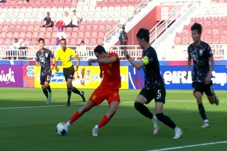 Trực tiếp bóng đá U23 Trung Quốc - U23 Hàn Quốc: Thong dong cuối trận (Hết giờ)