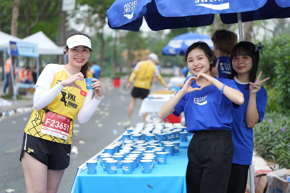 Pocari Sweat Việt Nam tại giải chạy