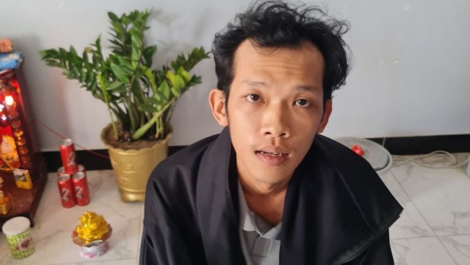 Phạm Hoàng Hưng bị bắt tại Campuchia. Ảnh: Yên Khánh