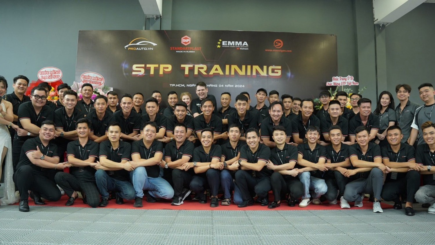 Buổi training StP có sự tham dự của các đại sứ thương hiệu trên toàn quốc