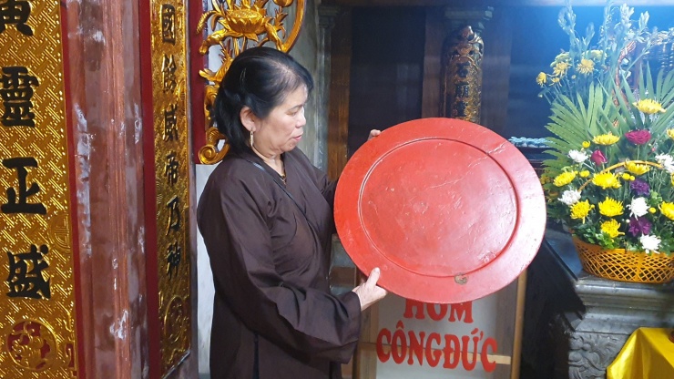 Dấu tích năm xưa vẫn còn lưu giữ ở đình Viết, nơi thờ Vua Đinh Tiên Hoàng tại Nam Định - 17