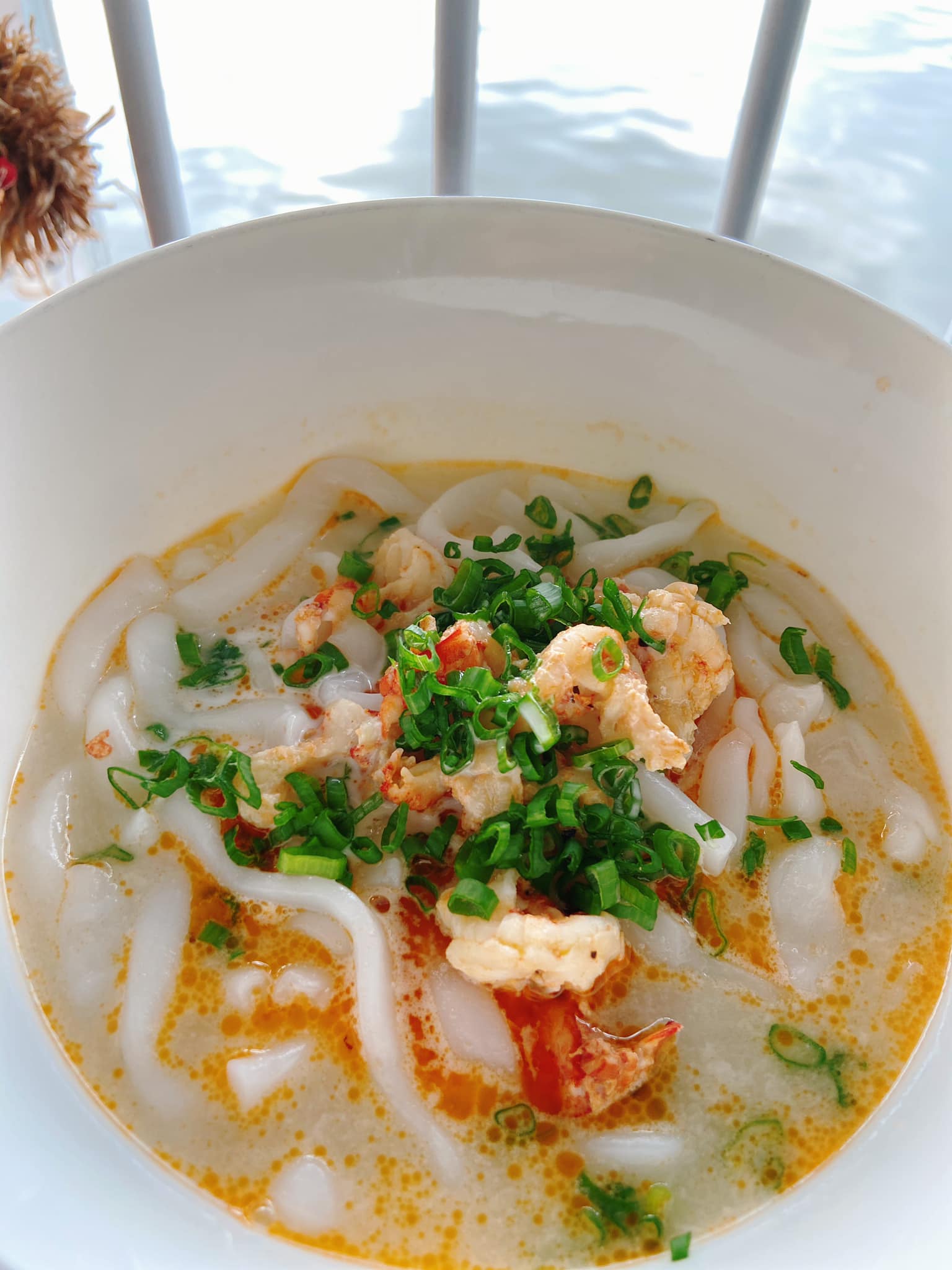 Bánh canh tôm nước cốt dừa