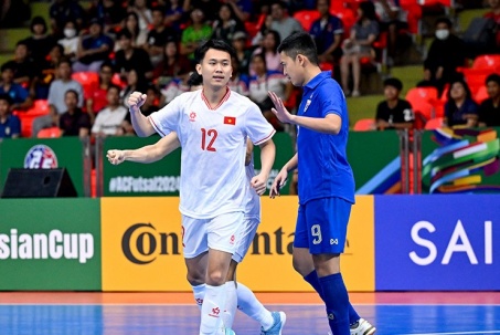 ĐT futsal Việt Nam lỡ cơ hội “gây sốc” Thái Lan, HLV Diego tiếc nuối