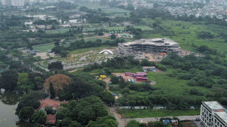 Một số lô đất quy hoạch trường học trên địa bàn phường Hoàng Liệt đang được triển khai thời gian gần đây.