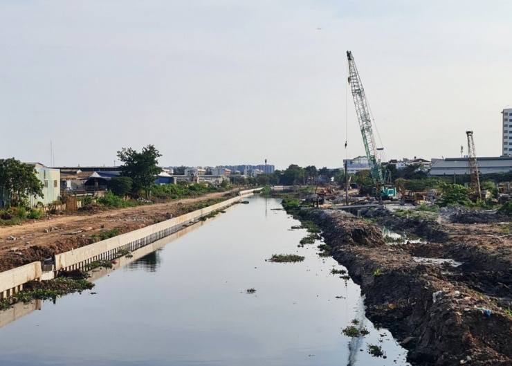 Dự án Tham Lương - Bến Cát - rạch Nước Lên có sự tham gia của Tập đoàn Thuận An. Ảnh: NGUYỄN CHÂU