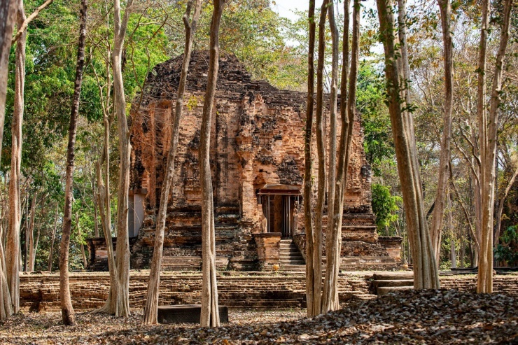 Khu di tích Sambor Prei Kuk được UNESCO công nhận là di sản thế giới vào năm 2017