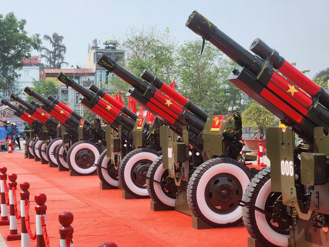 Tại lễ kỷ niệm 70 năm Chiến thắng Điện Biên Phủ diễn ra vào ngày 7/5, 15 khẩu pháo 105mm sẽ bắn 21 loạt, mỗi loạt 3 viên.