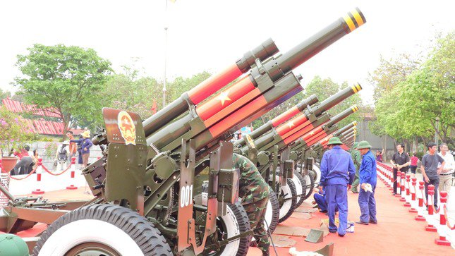 Nhìn gần dàn pháo chuẩn bị cho Lễ kỷ niệm 70 năm Chiến thắng Điện Biên Phủ - 4