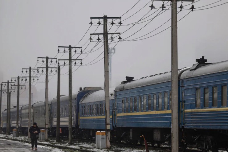 Mạng lưới vận tải đường sắt của Ukraine là một trong những mục tiêu Nga có thể nhắm tới.