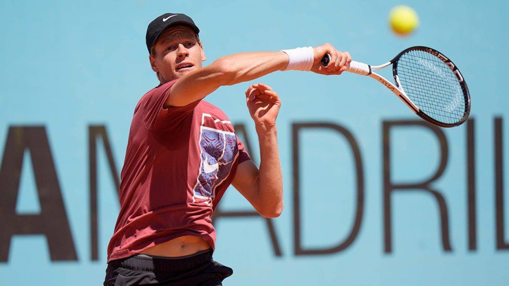 Sinner đã giành được ba danh hiệu ATP trong năm nay, bao gồm Australian Open