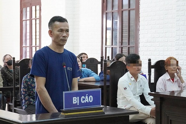 HĐXX tuyên phạt Đàm Xuân Chí mức án tù chung thân.