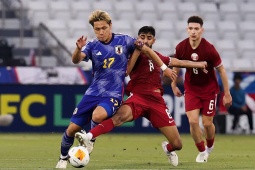 Video bóng đá U23 Qatar - U23 Nhật Bản: Kịch chiến 120 phút, 6 bàn & thẻ đỏ (U23 châu Á)