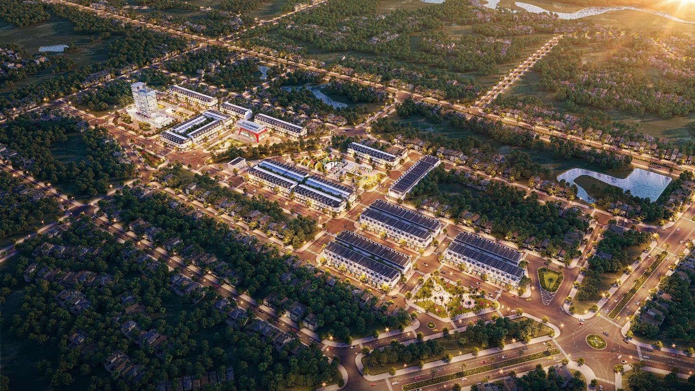 Khu đô thị mới trung tâm thị trấn Chũ (Lục Ngan, Bắc Giang) đang thu hút các nhà đầu tư nhờ sở hữu nhiều lợi thế