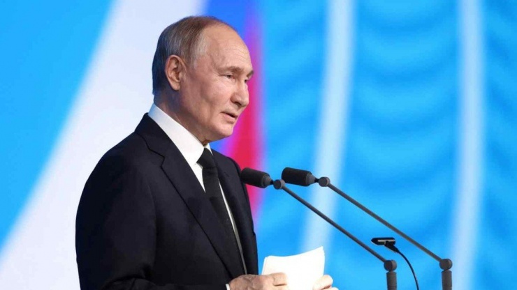 Tổng thống Nga Vladimir Putin. Ảnh: REUTERS