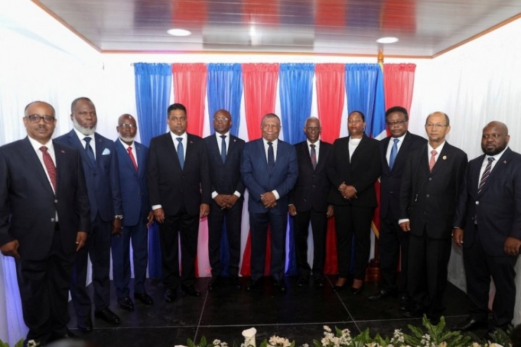  Hội đồng chuyển tiếp của Haiti gồm 9 thành viên. Ảnh: Reuters