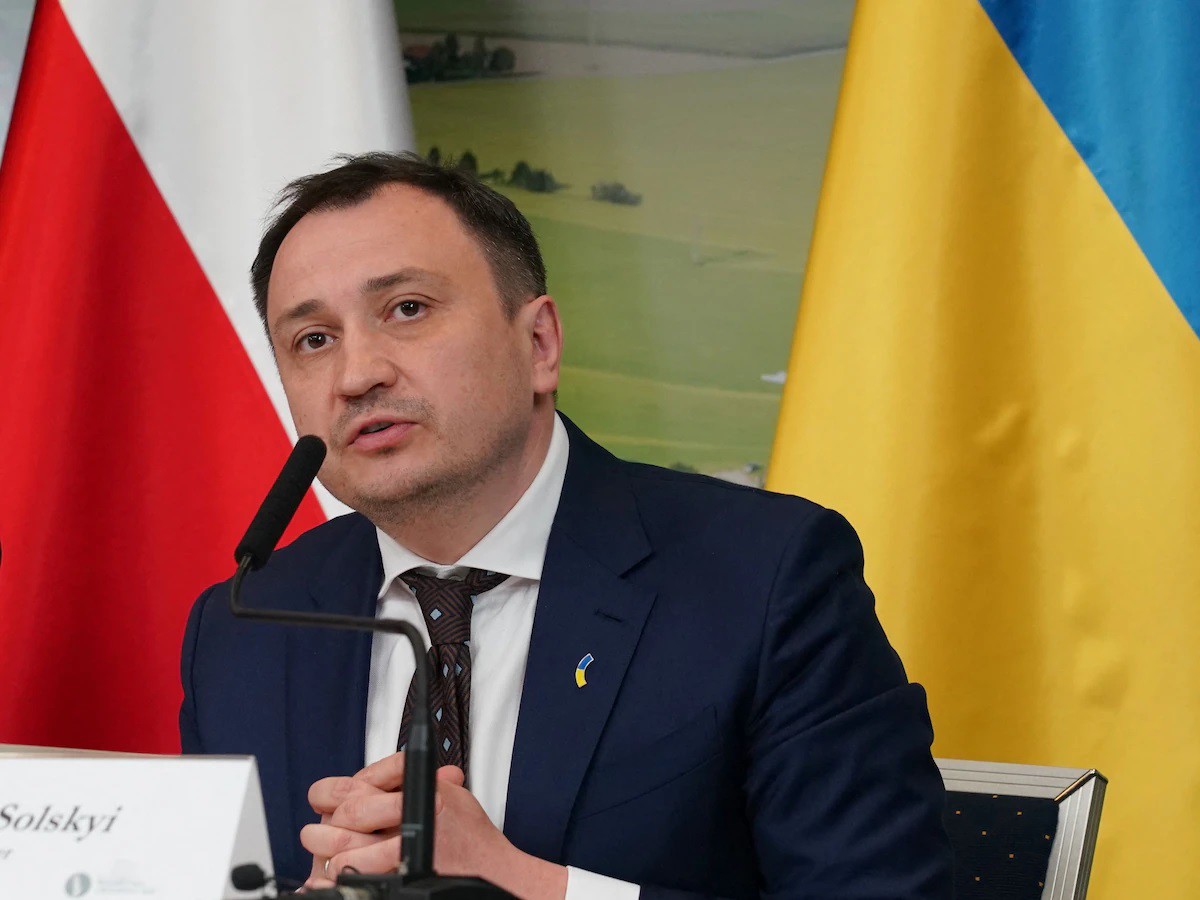 Bộ trưởng Nông nghiệp Ukraine – ông Mykola Solsky (ảnh: Reuters)