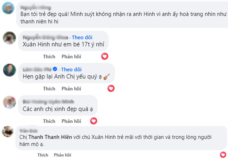 Cư dân mạng tỏ ra bất ngờ vì độ trẻ trung trong hình ảnh của nghệ sĩ Xuân Hinh