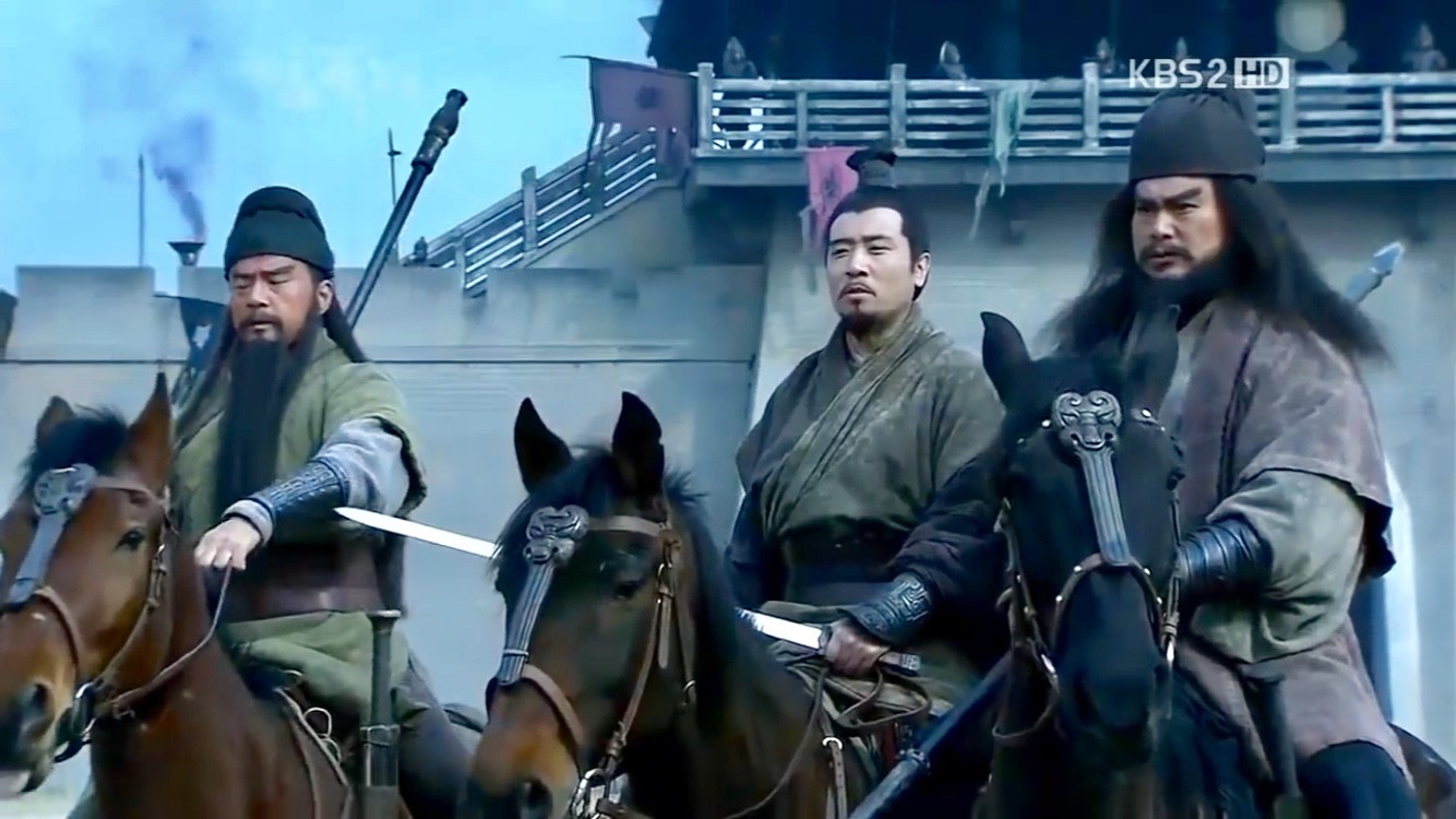 Cảnh Lưu – Quan – Trương đại chiến Lã Bố đã trở thành kinh điển (ảnh từ phim truyền hình Trung Quốc)