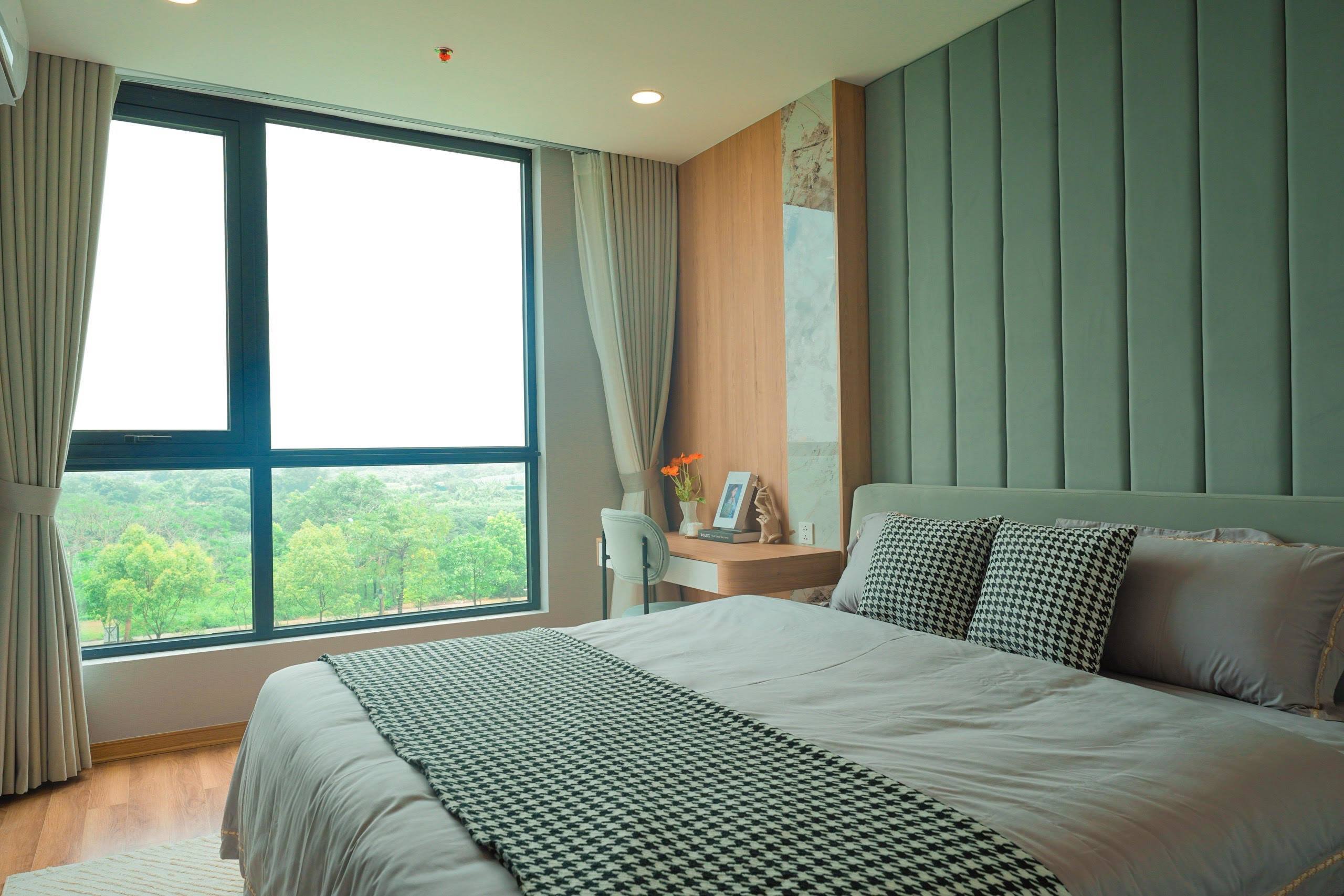 Phòng ngủ ngập tràn ánh sáng tự nhiên