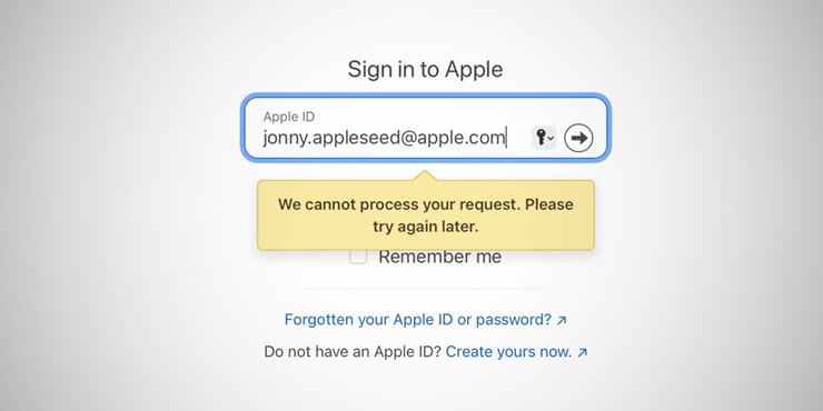 Nhiều tài khoản Apple ID không thể đăng nhập hoặc bị văng khỏi thiết bị.