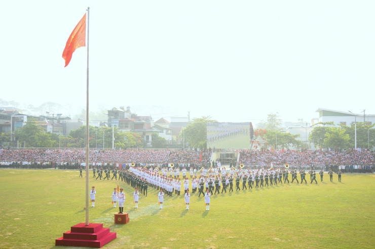 Theo kế hoạch, trước khi làm nhiệm vụ chính thức tại Lễ kỷ niệm diễn ra vào ngày 7/5, các lực lượng diễu binh, diễu hành sẽ có các buổi sơ duyệt, tổng duyệt trong đầu tháng 5.
