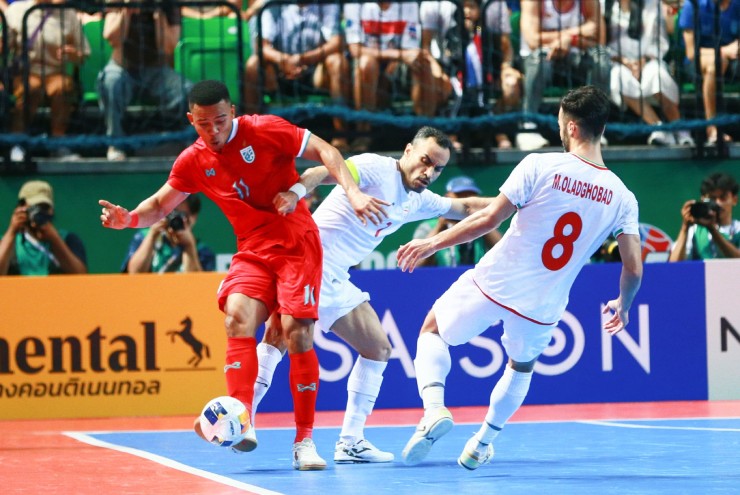 Trực tiếp bóng đá Thái Lan - Iran: Không có thêm bàn gỡ (Chung kết Futsal châu Á)