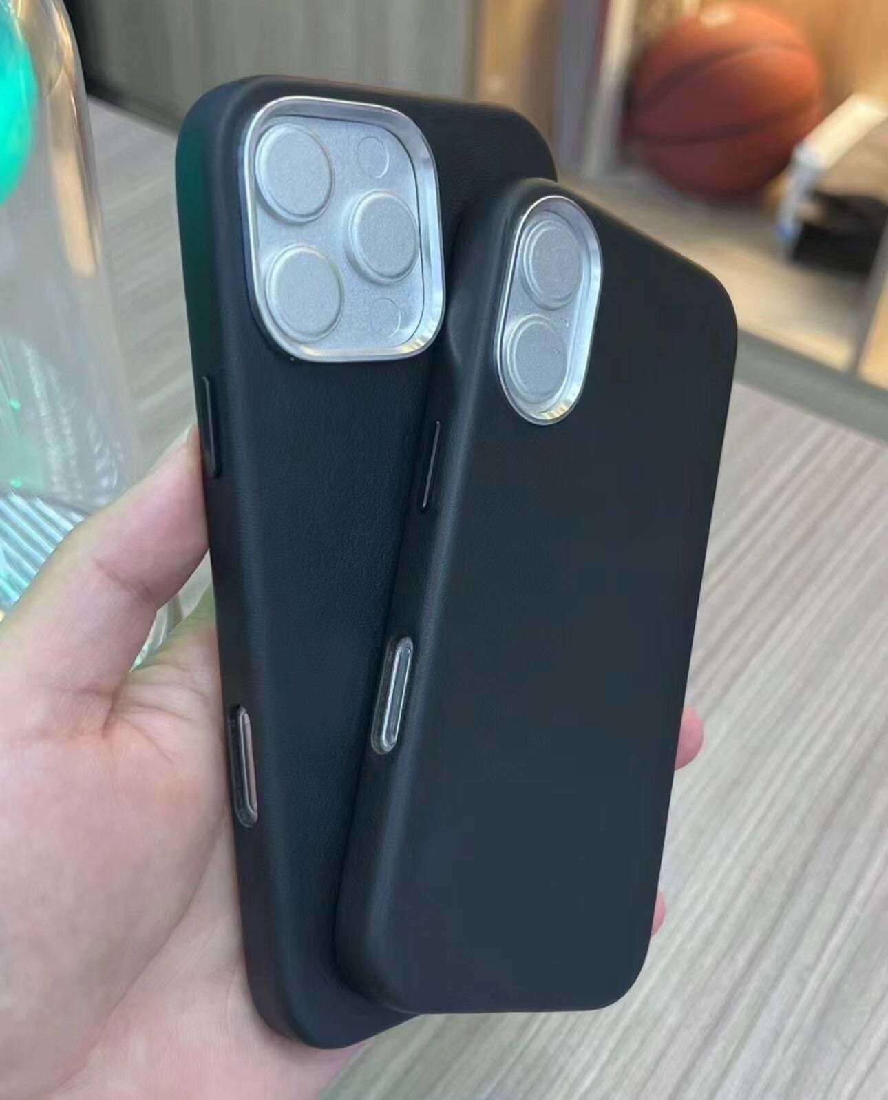 Protective case for iPhone 16 series.