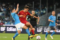 Kết quả bóng đá Napoli - AS Roma: Hiệp 2 hấp dẫn, hụt hơi đua top 4 (Serie A)