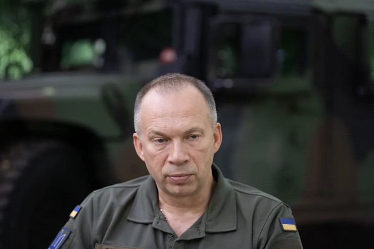 Tổng Tư lệnh quân đội Ukraine, thượng tướng Oleksandr Syrsky.