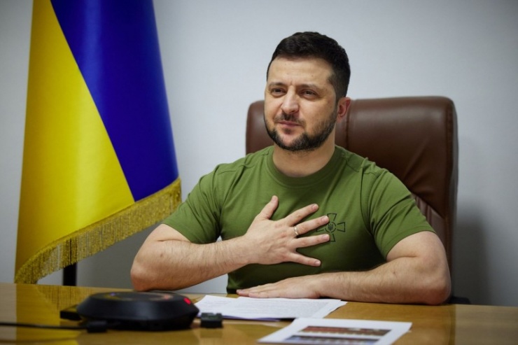 Tổng thống Ukraine Volodymyr Zelensky đặt nhiều kỳ vọng vào Hội nghị Thượng đỉnh Hòa bình cho Ukraine. Nguồn: Zuma Press