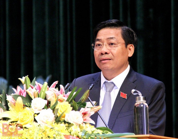 Ông Dương Văn Thái, Bí thư Tỉnh uỷ, Trưởng đoàn đại biểu Quốc hội Bắc Giang