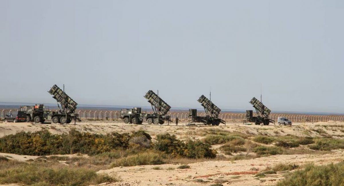 Các xe phóng tên lửa Patriot của Israel.
