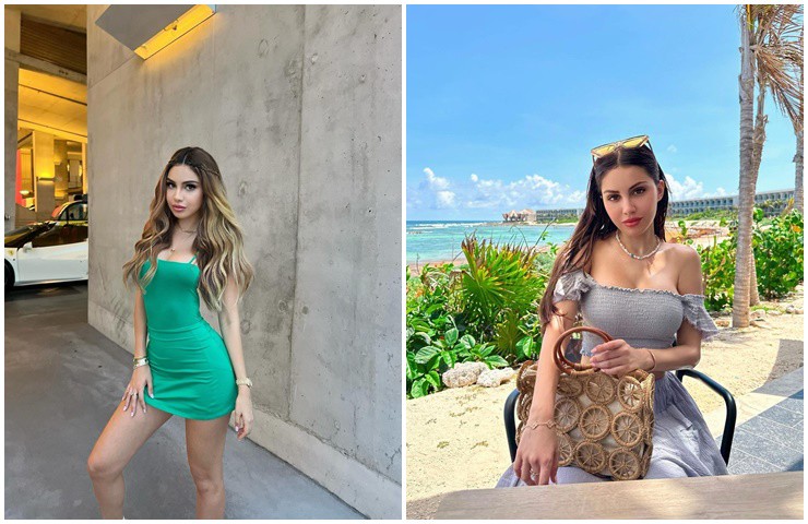 Cô là ngôi sao mạng xã hội Alexa Dellanos, có 9 triệu người theo dõi trên Instagram.
